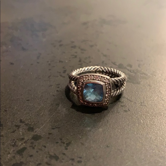 David Yurman Jewelry - Albion Petite Ring with Gemstone & Diamonds